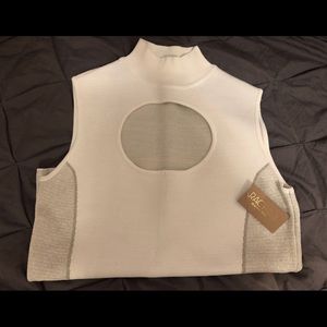 NEW| Rachel Roy| Winter White High Neck Sweater